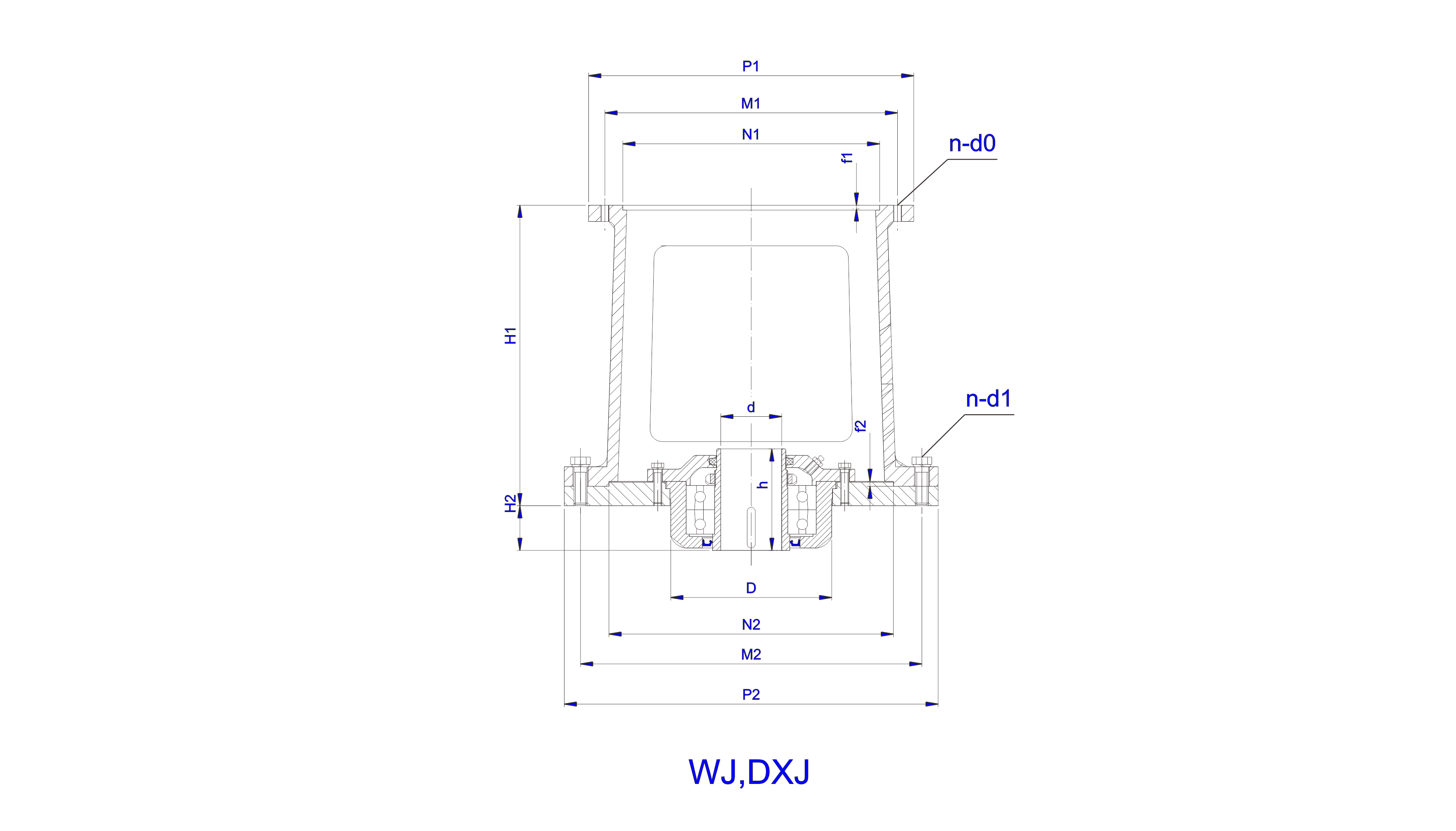 DXJ,WJ高抗振攪拌機(jī)機(jī)架 DXJ,WJ高抗振攪拌機(jī)機(jī)架設(shè)計圖